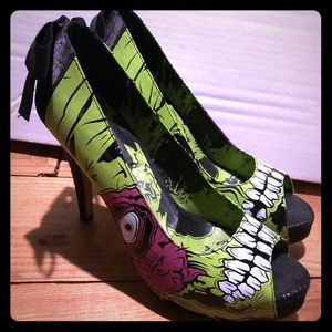 Iron fist zombie heels